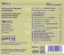 Windsbacher Knabenchor - Die Lorenzer Motette, CD