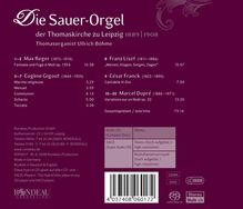 Die Sauer-Orgel der Thomaskirche zu Leipzig, Super Audio CD