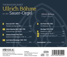 Ullrich Böhme an der Sauer-Orgel der Thomaskirche zu Leipzig, CD
