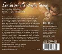 Ensemble "L'armonia del Belcanto" - Laudazioni alla Vergine Maria, CD