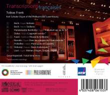 Tobias Frank - Transcriptions francaises, CD