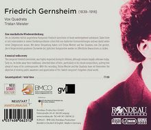 Friedrich Gernsheim (1839-1916): Hafis op.56 für Chor &amp; Klavier, CD