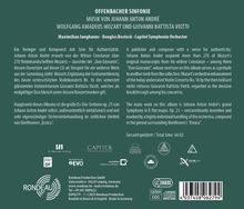 OFFENBACHER SINFONIE, Musik von Johann Anton André, Wolfgang Amadeus Mozart und Giovanni Battista Viotti.