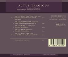 Actus Tragicus (Kantaten &amp; Motetten auf dem Weg zu J.S.Bach), CD