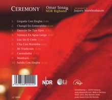 Omar Sosa (geb. 1965): Ceremony (Arranged By Jaques Morelenbaum), CD