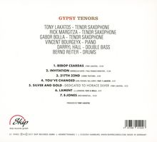 Tony Lakatos (geb. 1958): Gypsy Tenors, CD