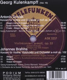 Georg Kulenkampff spielt Violinkonzerte, CD