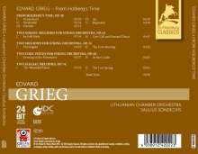 Edvard Grieg (1843-1907): Aus Holbergs Zeit-Suite op.40, CD