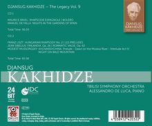 Djansug Kakhidze - The Legacy Vol.9, 2 CDs