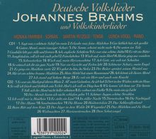 Johannes Brahms (1833-1897): Deutsche Volkslieder Nr.1-42, 2 CDs