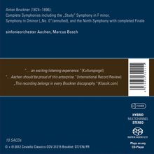 Anton Bruckner (1824-1896): Symphonien Nr.0-9, 10 Super Audio CDs