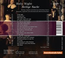 Holy Night - German, English and American Christmas Carols, CD