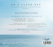 Claudia Maria Racovicean - On a Clear Day, CD