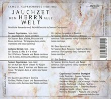 Samuel Capricornus (1628-1665): Geistliche Konzerte "Jauchzet dem Herrn alle Welt", CD