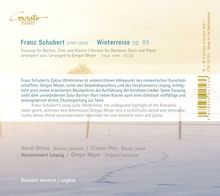 Franz Schubert (1797-1828): Winterreise D.911 (für Bariton, Chor &amp; Klavier), CD