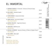 El Inmortal - Werke für Tuba, Klavier &amp; Harfe, CD