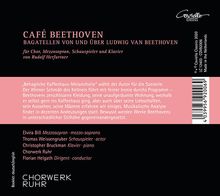 Chorwerk Ruhr - Cafe Beethoven (Bagatellen von und über Beethoven für Chor, Mezzosopran, Schauspieler, Klavier), CD