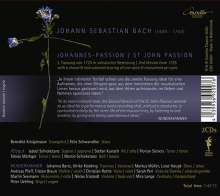 Johann Sebastian Bach (1685-1750): Johannes-Passion BWV 245 (2.Fassung von 1725 in solistischer Besetzung), 2 CDs