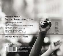 Frederic Rzewski (1938-2021): Songs of Insurrection, CD