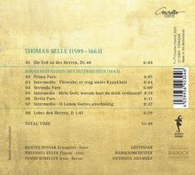 Thomas Selle (1599-1663): Johannespassion (mit Intermedien), CD
