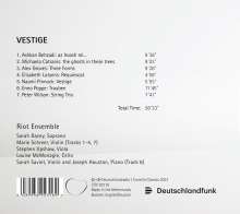 Riot Ensemble - Vestige, CD