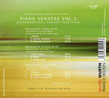 Wolfgang Amadeus Mozart (1756-1791): Klaviersonaten Vol.2, CD