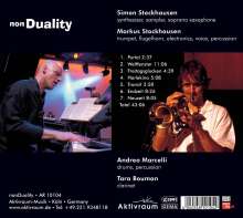 Markus Stockhausen (geb. 1957): Non Duality (Digipack), CD
