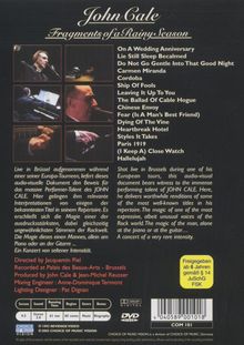 John Cale: Fragments Of A Rainy Season - Live, DVD
