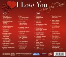 I Love You In Beautiful Paris, 2 CDs