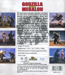 Godzilla gegen Megalon (Blu-ray), Blu-ray Disc