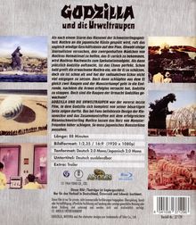 Godzilla und die Urwelt-Raupen (Blu-ray), Blu-ray Disc