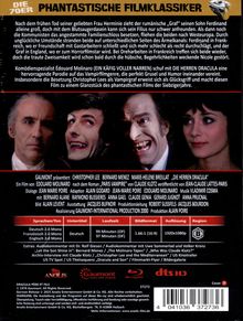 "Die 70er PHANTASTISCHE FILMKLASSIKER" - Info über den Film "DIE HERREN DRACULA" mit Christopher Lee, in Deutsch und Französisch.