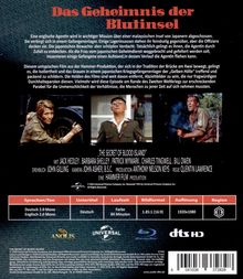 Titel: Das Geheimnis der Blutinsel. Beschreibung eines Films über eine englische Agentin im japanischen Gefangenenlager.