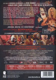 31 - A Rob Zombie Film, DVD