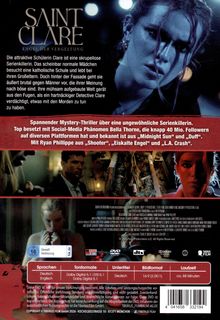 Saint Clare: Die attraktive Schülerin Clare ist eine skrupellose Serienkillerin. Spannung mit Bella Thorne und Ryan Phillippe.