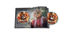 Die DVD-Hülle zeigt "DOLLY UNKUT". Ein unheimliches Puppenbild ist innen abgebildet. Zwei Discs mit ähnlichem Motiv.