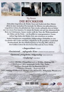 Die Rückkehr - The Return, DVD