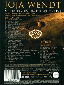 Joja Wendt (geb. 1964): Mit 88 Tasten um die Welt (Live), DVD