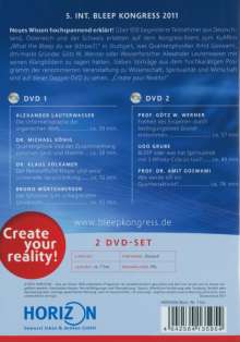 Bleep-Kongress 2011 (Gesamtausgabe), 2 DVDs
