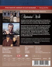 Antonias Welt (Blu-ray), Blu-ray Disc