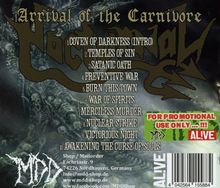 Nocturnal: Arrival Of The Carnivore, CD