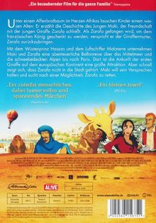 Die Abenteuer der kleinen Giraffe Zarafa, DVD