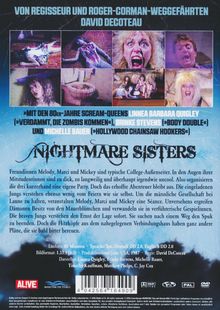 Nightmare Sisters, DVD
