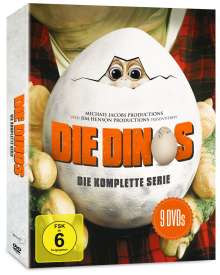 Die Dinos (Komplette Serie), 9 DVDs