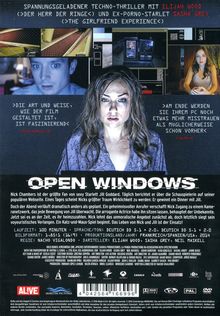 Open Windows, DVD
