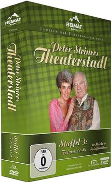 Peter Steiners Theaterstadl Staffel 3 (Folgen 33-48), 8 DVDs
