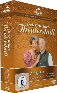 Peter Steiners Theaterstadl Staffel 4 (Folgen 49-63), 8 DVDs