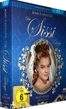 Sissi Trilogie (Königinnenblau Edition) (Blu-ray), 3 Blu-ray Discs