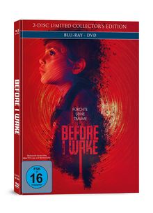 Before I Wake (Blu-ray &amp; DVD im Mediabook), 1 Blu-ray Disc und 1 DVD