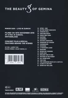 The Beauty Of Gemina: Minor Sun: Live in Zurich, DVD